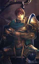 A painting of Xiahou Ba.