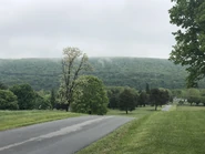 The approach to the heights