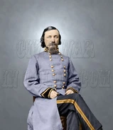 George Edward Pickett colorized