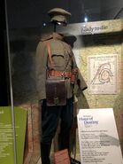 A Russian uniform from World War I