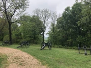 Cannons at the Bolivar Heights battlefield