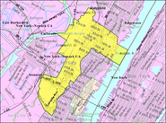 Location of North Bergen