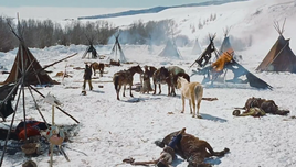 Comanche village massacre