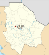 Location in Chihuahua