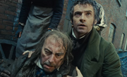 Valjean rescuing Fauchelevent