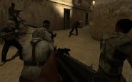Iraqi insurgents in Baghdad