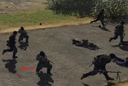 A squad of fallschirmjaegers at the Battle of France, 1940