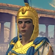 Cleopatra armor.png (69 KB) Cleopatra in battle armor, 41 BC
