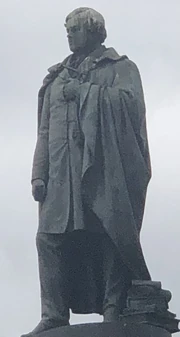 A statue of O'Connell