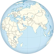 The location of Kuwait