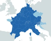 Francia before the Treaty of Verdun