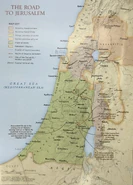 Jesus' journey into Jerusalem