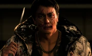 Shishido confronting Kiryu