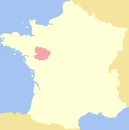 Location of Anjou