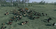 Norman and Saxon cavalry clashing at Maldon.png (2.75 MB) The Norman and Saxon cavalry clashing at Maldon