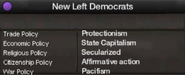 New Left Democrats (140 KB) New Left views