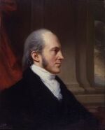 Aaron Burr as vice-president