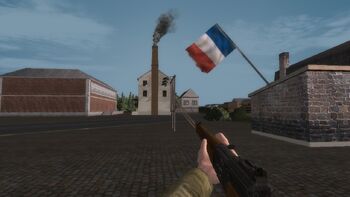 French flag Liege