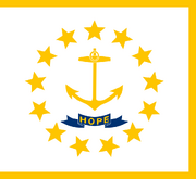 Flag of Rhode Island