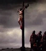 A crucified Jesus