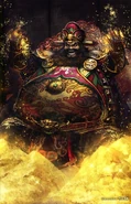 A painting of Dong Zhuo.