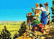 41611340 10204525150404439 8102472562866388992 n.jpg (920 KB) General Custer at the Crow's Nest.