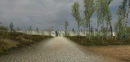 The city walls of Lutetia in 64