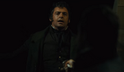 Javert confronting Valjean