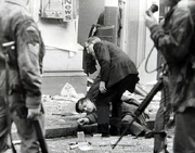One of the men wounded in the attack