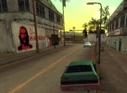 A mural in Little Havana in 1984