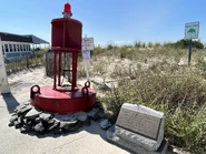 A memorial to explorer Cornelius Jacobsen May