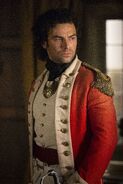 Ross Poldark in uniform during the Revolutionary War