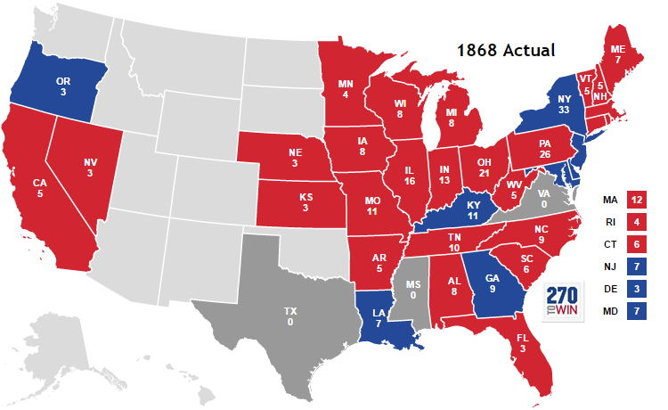 United States presidential election, 1868 Historica Wiki Fandom