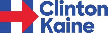 Clinton-Kaine campaign logo