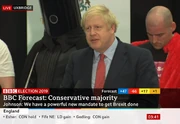 Boris Johnson victory speech