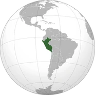 Location of Peru