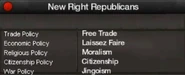 New Right Republicans (130 KB) New Right views
