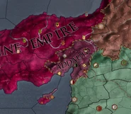 Location of the Addauid Emirate in 769