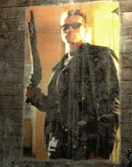 A poster of "The Terminator" in Baghdad
