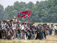 Confederate troops