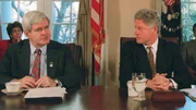 Gingrich and  talking before the 1995 government shutdown