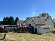 A recreated 18th-century Irish farm at the Frontier Culture Museum in Virginia