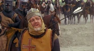 Richard struck by a crossbow bolt at Châlus