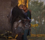 Eivor kissing Randvi