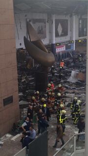 Brussels airport 2016