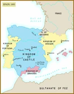 Spain in 1491