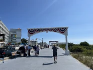 The Beach Avenue promenade