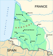 Gascony location