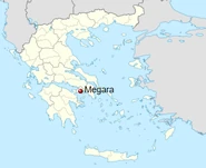 Location of Megara