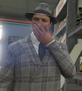 Piombino smoking.jpg (105 KB) Piombino smoking a cigarette while dressed in a 1920s outfit